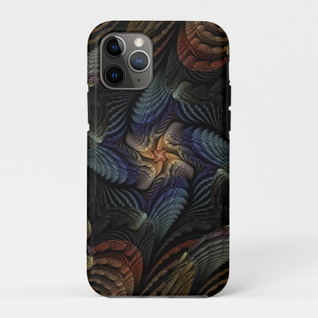 Abstract Seashells Case-Mate iPhone Case (Back)