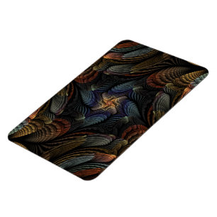 Abstract Seashells Magnet