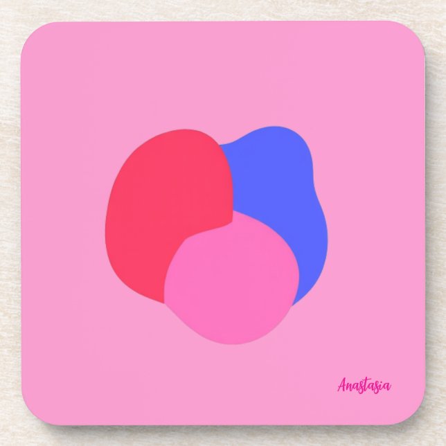 Abstract Shape Coaster (Front)