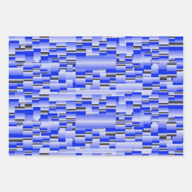  Abstract shape design  Wrapping Paper Sheet (Front)