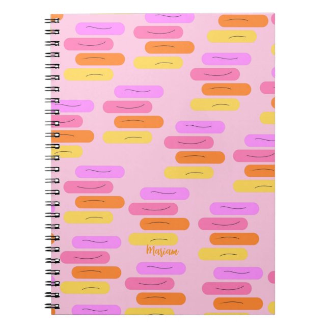 Abstract Shape Notebook (Front)