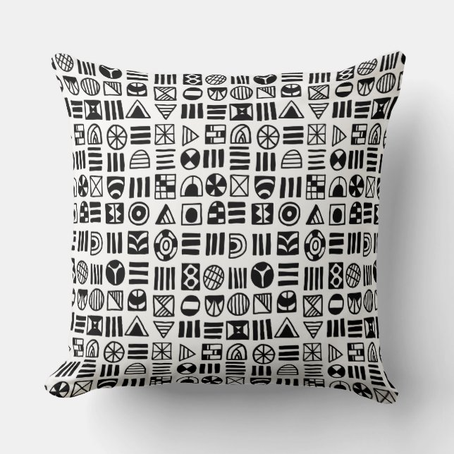 Abstract Shapes 060617 Pattern Cushion (Front)