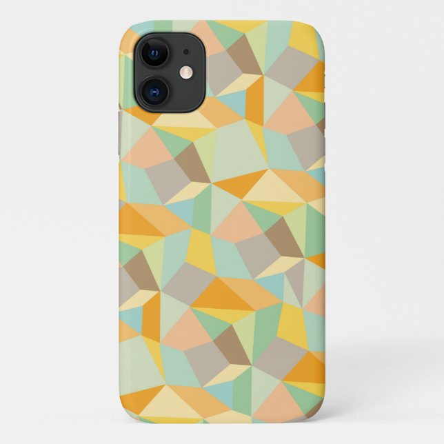 Abstract Shapes and Colours Case-Mate iPhone Case (Back)