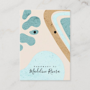 Abstract Shapes Artisan Earring Display Card