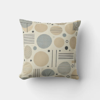 Abstract Shapes Cushion