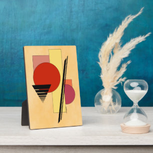 Abstract Shapes Plaque