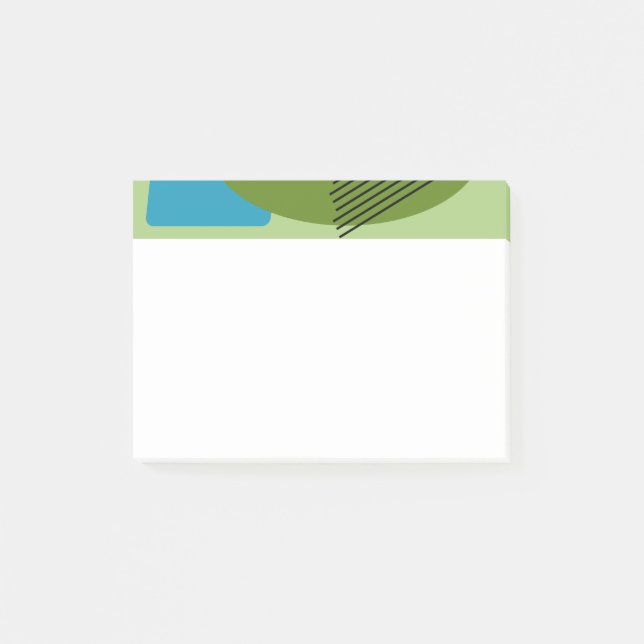Abstract Shapes  Post-it Notes (Front)