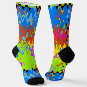 Abstract Shapes Socks