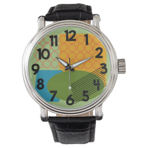 Abstract Shapes Watch