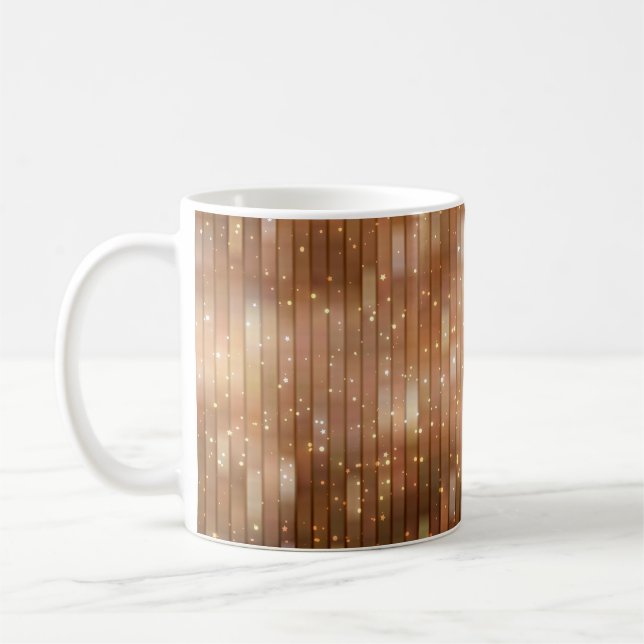 abstract shiny beige backgroundabstract, art, back coffee mug (Left)