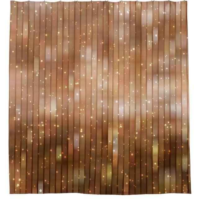 abstract shiny beige backgroundabstract, art, back shower curtain (Front)
