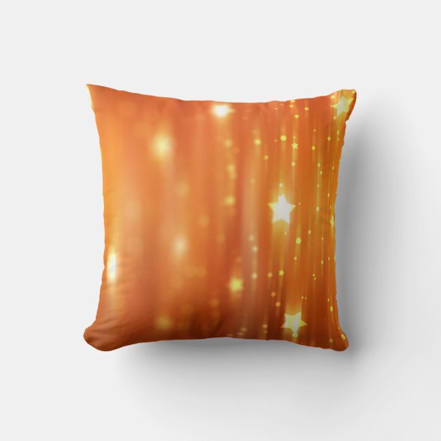 abstract shiny orange backgroundabstract,art,backg cushion (Front)