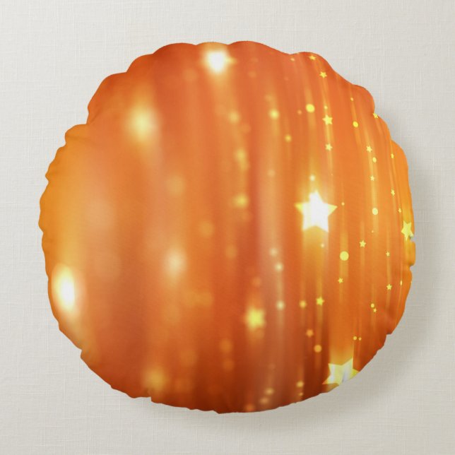 abstract shiny orange backgroundabstract,art,backg round cushion (Front)