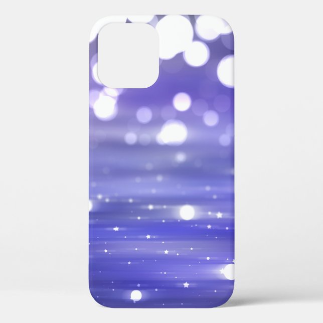 Abstract shiny violet background illustration digi Case-Mate iPhone case (Back)
