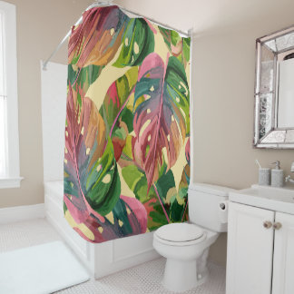 Abstract Shower Curtain