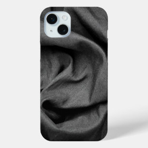 Abstract silk texture iPhone 15 mini case