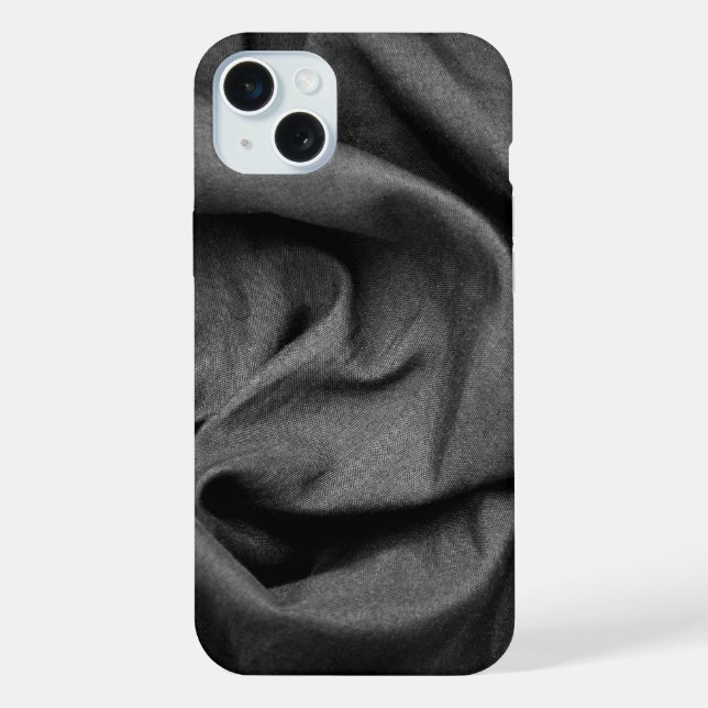 Abstract silk texture iPhone case (Back)
