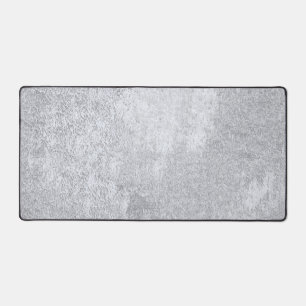 Abstract silver paper desk mat