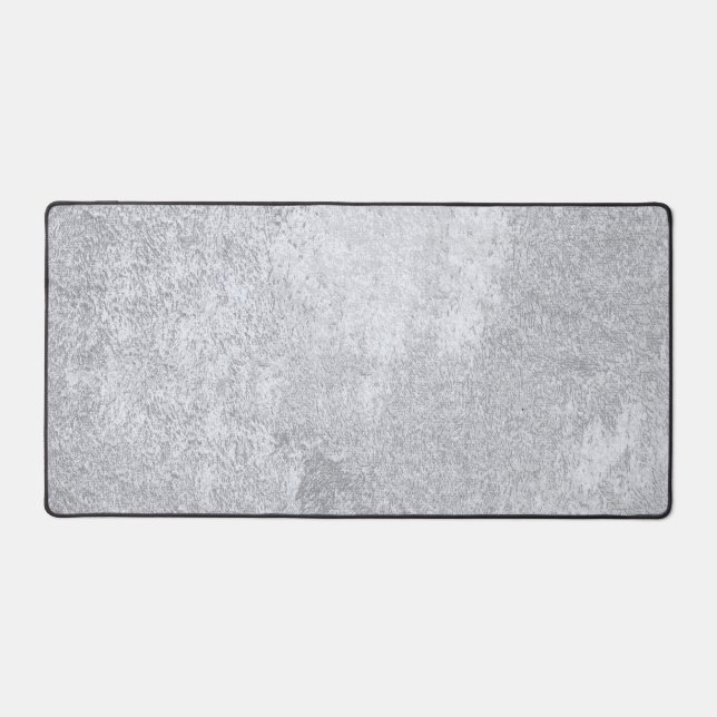 Abstract silver paper desk mat (Front)