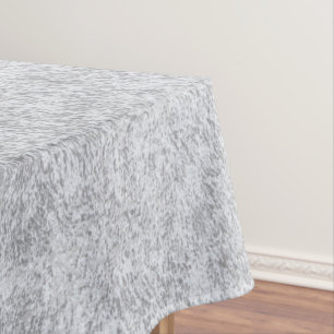 Abstract silver paper tablecloth