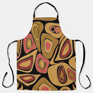 Abstract simple seamless texture pattern print apron