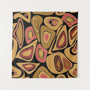 Abstract simple seamless texture pattern print tapestry