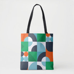 Abstract simple shapes and shapes tote bag