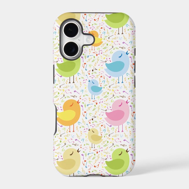 Abstract Singing Chicks (Back)