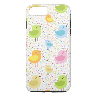 Abstract Singing Chicks iPhone 8 Plus/7 Plus Case