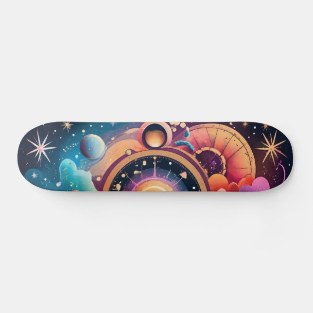 Abstract Skateboard (Horz)