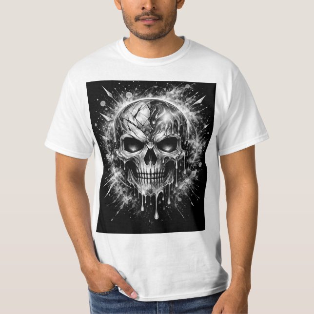 Abstract Skull T-Shirt (Front)