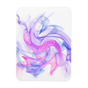 Abstract  Smoke on the Water Magnet