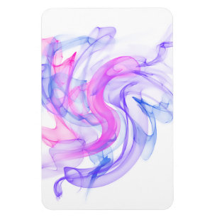 Abstract  Smoke on the Water Magnet