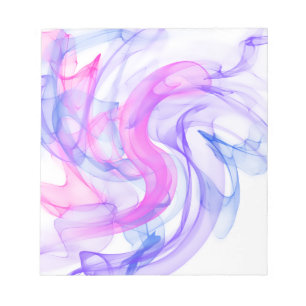 Abstract Smoke on the Water Notepad