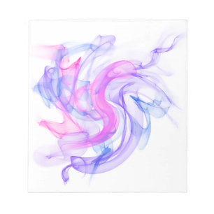 Abstract Smoke on the Water Notepad