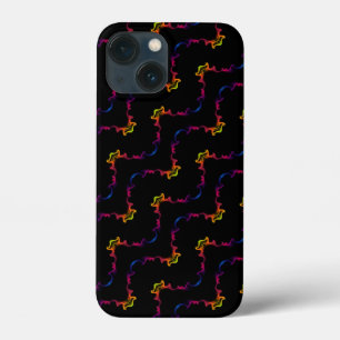 Abstract smoke pattern iPhone 13 mini case