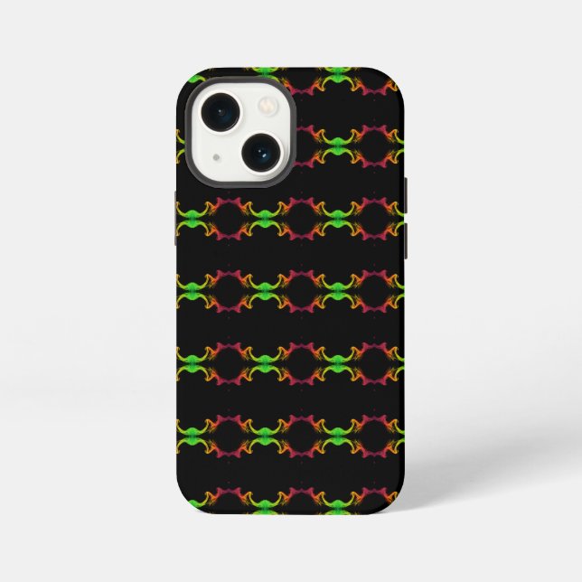 Abstract smoke pattern  iPhone case (Back)