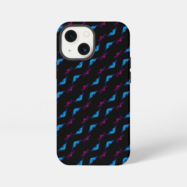 Abstract smoke pattern iPhone case (Back)
