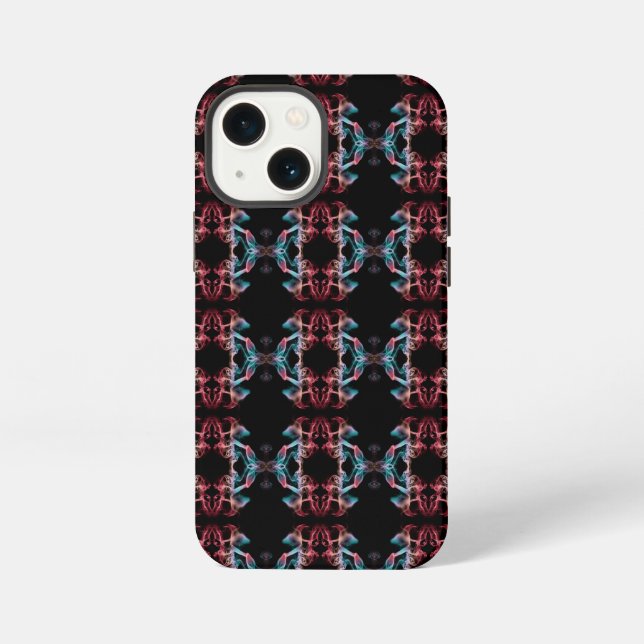 Abstract smoke pattern iPhone case (Back)