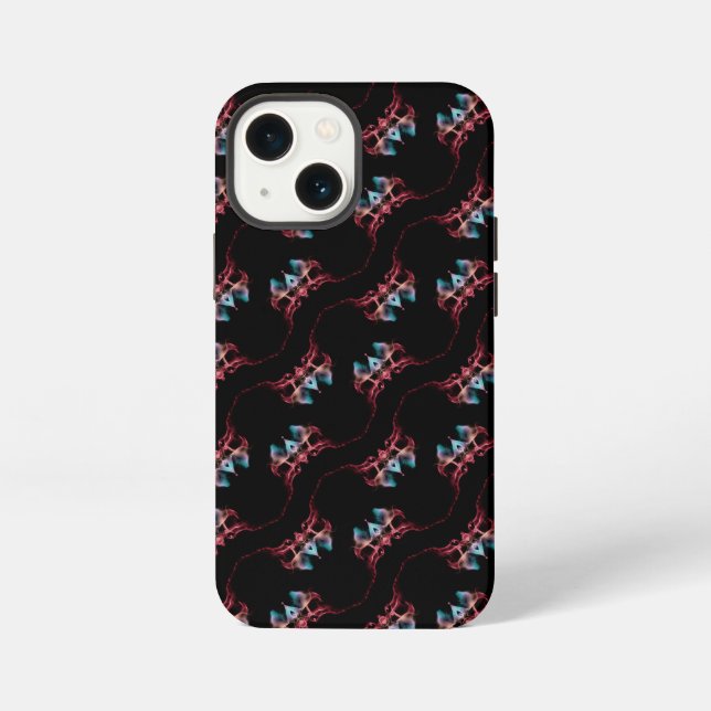 Abstract smoke pattern iPhone case (Back)