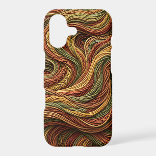 Abstract Smoke Swirl Earth Modern iPhone Cases