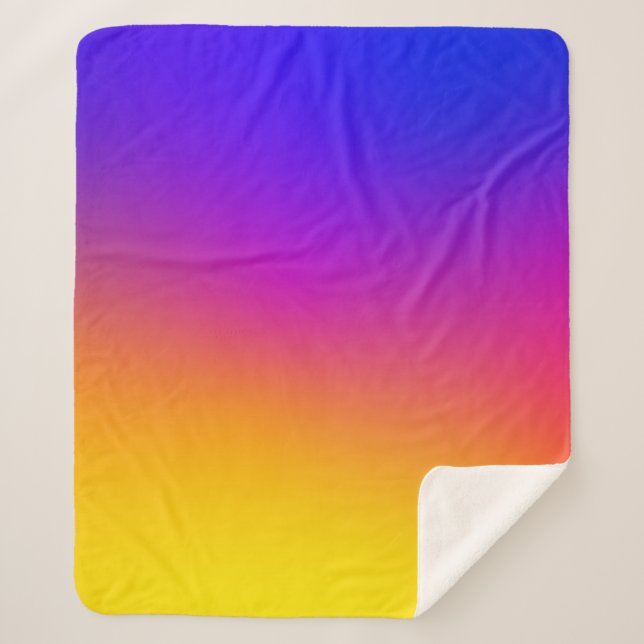 Abstract Smooth Background. Virbant Wallpaper. Mod Sherpa Blanket (Front)