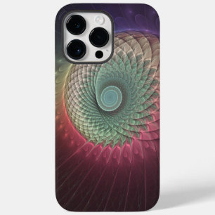 Abstract Snail Colourful Modern Fractal Art Case-Mate iPhone 14 Pro Max Case