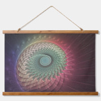 Abstract Snail Colourful Modern Fractal Art