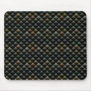Abstract Snakeskin Pattern Mouse Pad