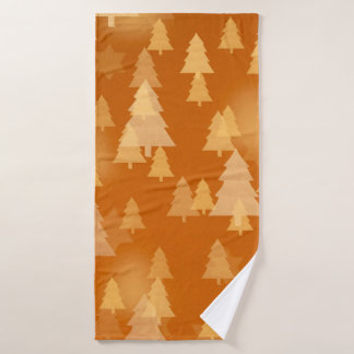 Abstract snowflakes. 2d illustration. Christmas ti Bath Towel