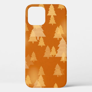 Abstract snowflakes. 2d illustration. Christmas ti iPhone 12 Case