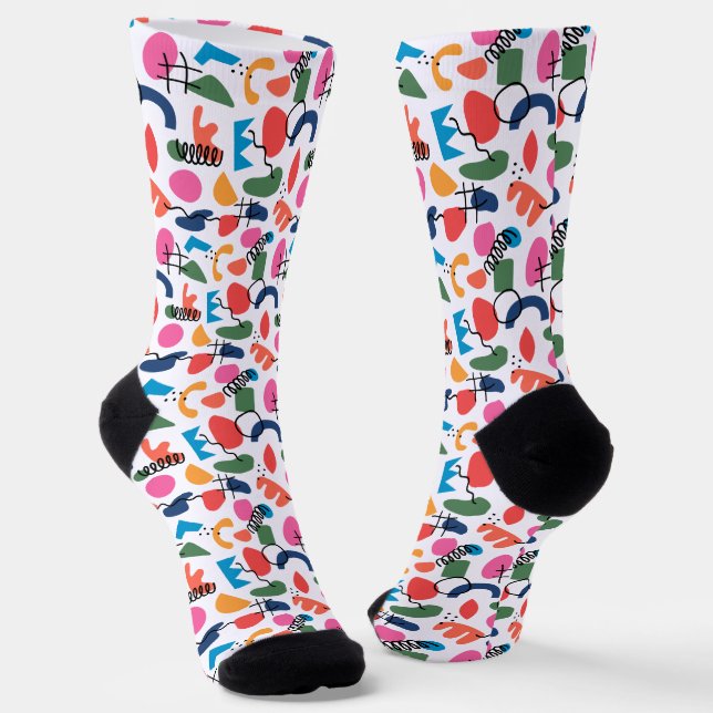 Abstract Socks (Angled)