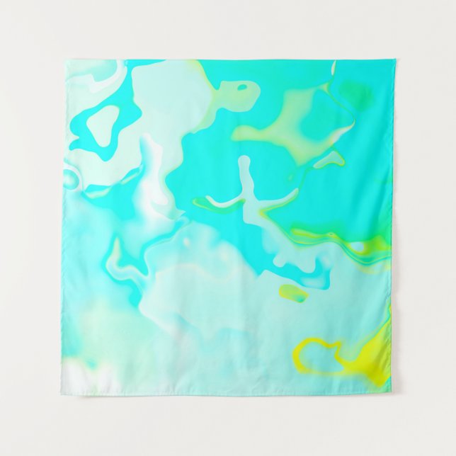 Abstract soft cloud background in pastel colorful  tapestry (Front)