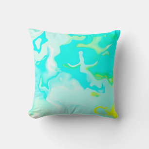 Abstract soft cloud background in pastel colourful cushion